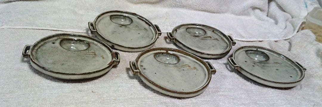 北大路魯山人作向付け5ケ 木箱付きA437