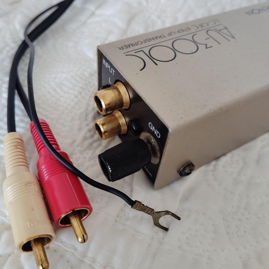 DENON MC(DL-103等)昇圧トランスAU-300LC 良好品