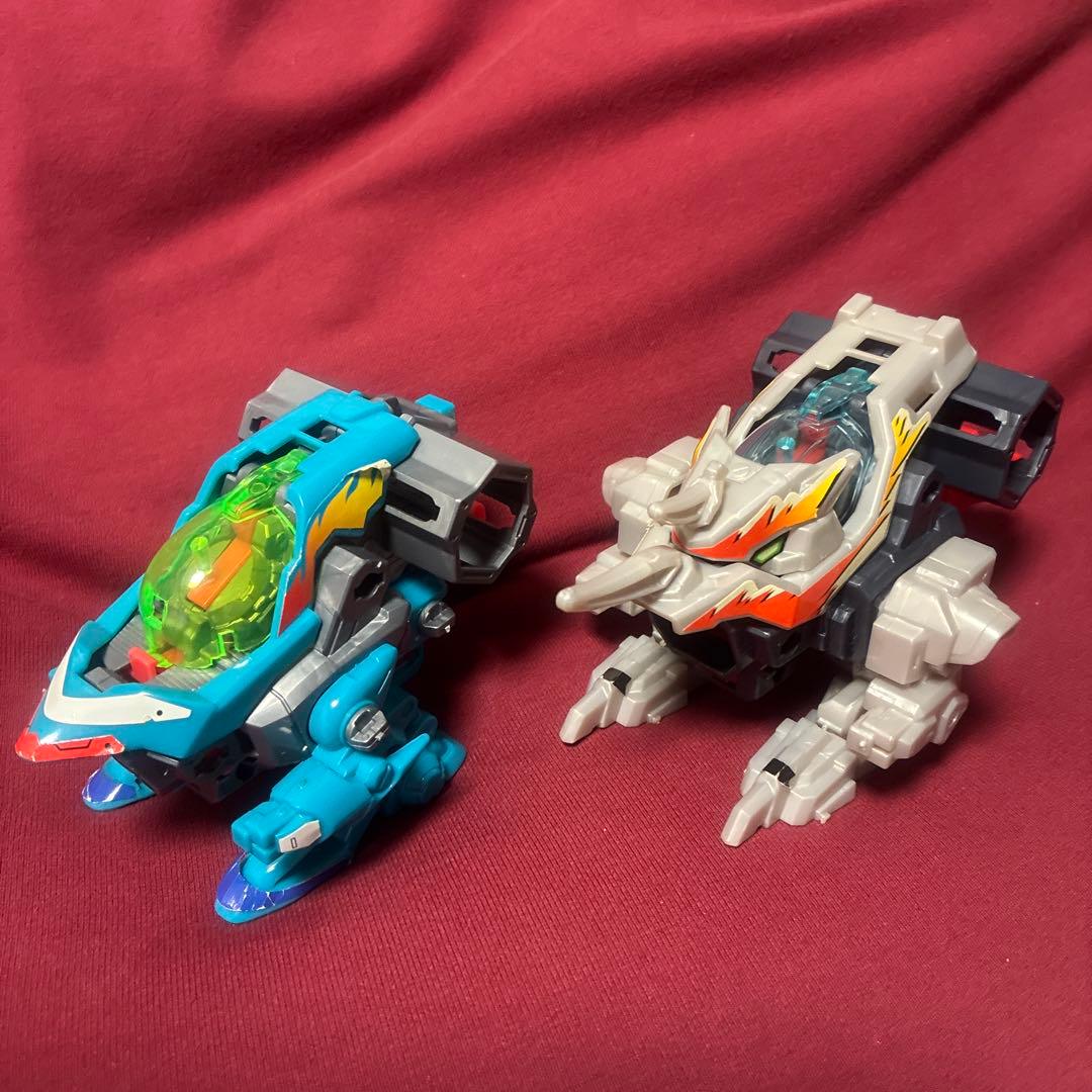 バトルビーダマン　ライノキャノン　コバルトソード　2台セット