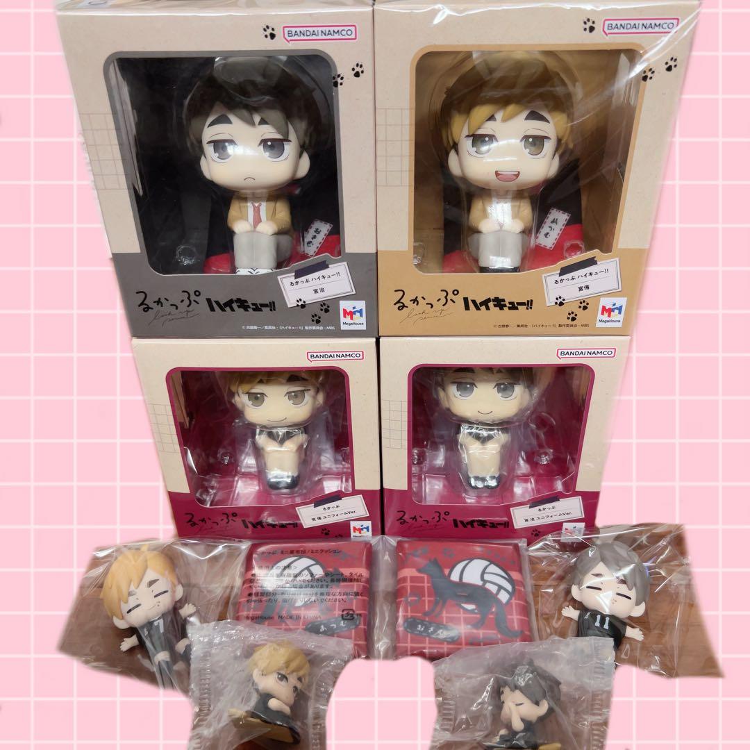 宮侑 宮治 フィギュア セット まとめ売り ハイキュー