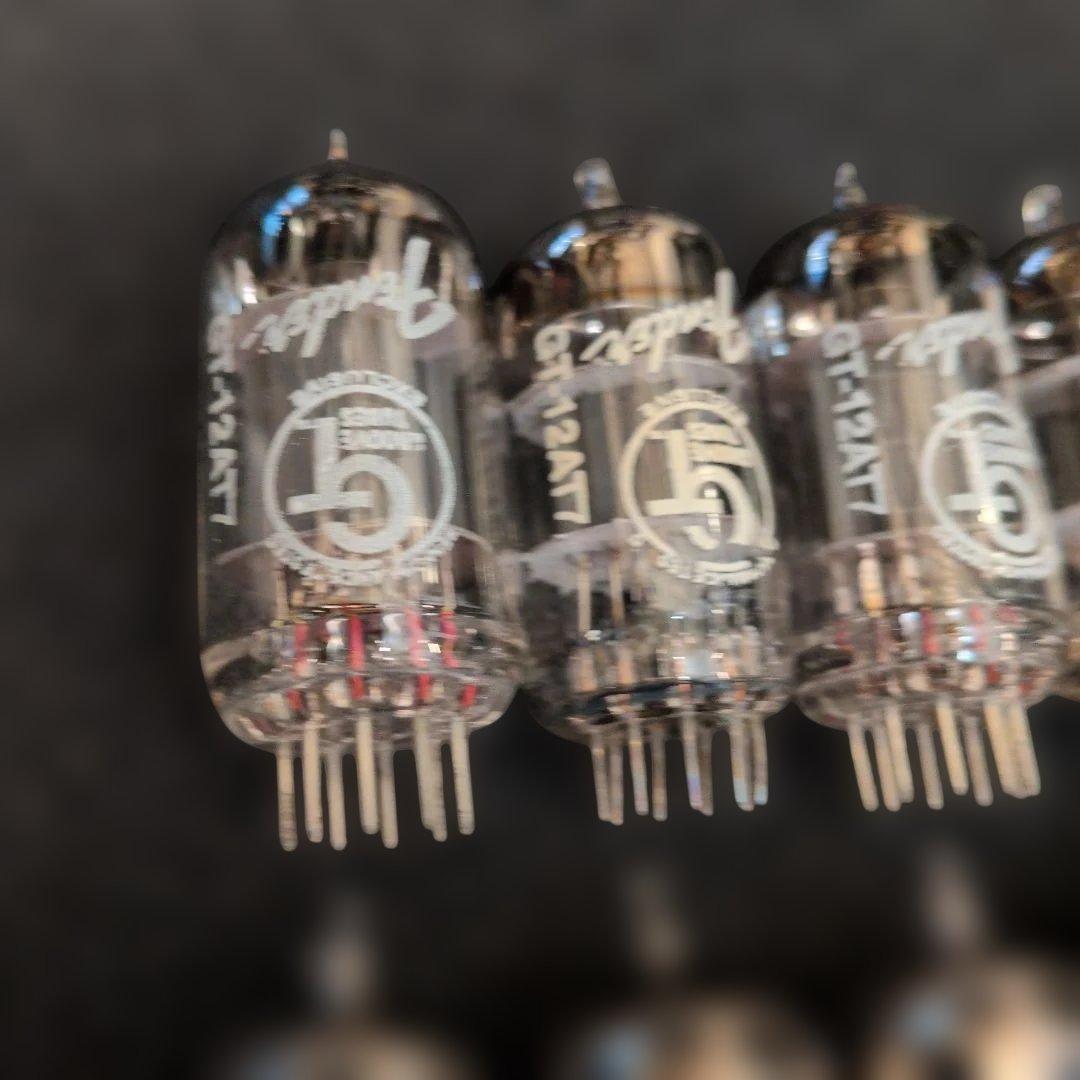 Fenderロゴ 12AX7 12AT7 中古真空管 10本セット