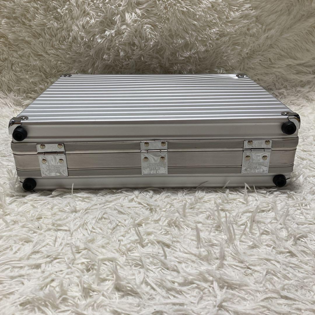 廃盤　RIMOWA アルミニウム　アタッシュケース　ダイヤルロック　旅行バッグ
