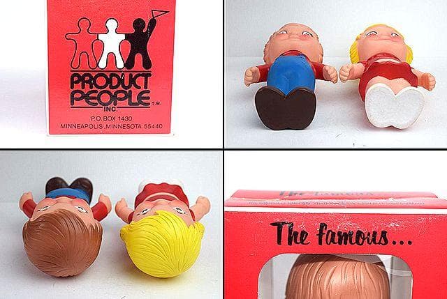 1970’ｓ Campbell KID ビンテージ ソフビ TOY 2個セット