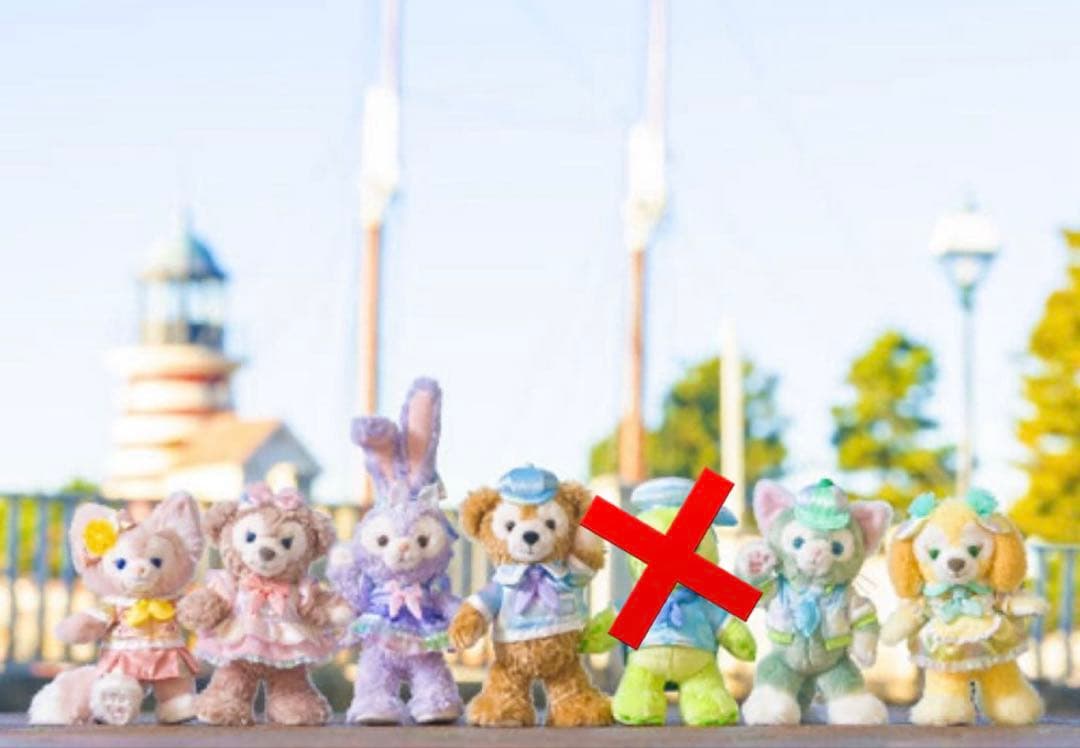 カラフルハピネス ポージー プラッシー ダッフィー &フレンズ バケパ