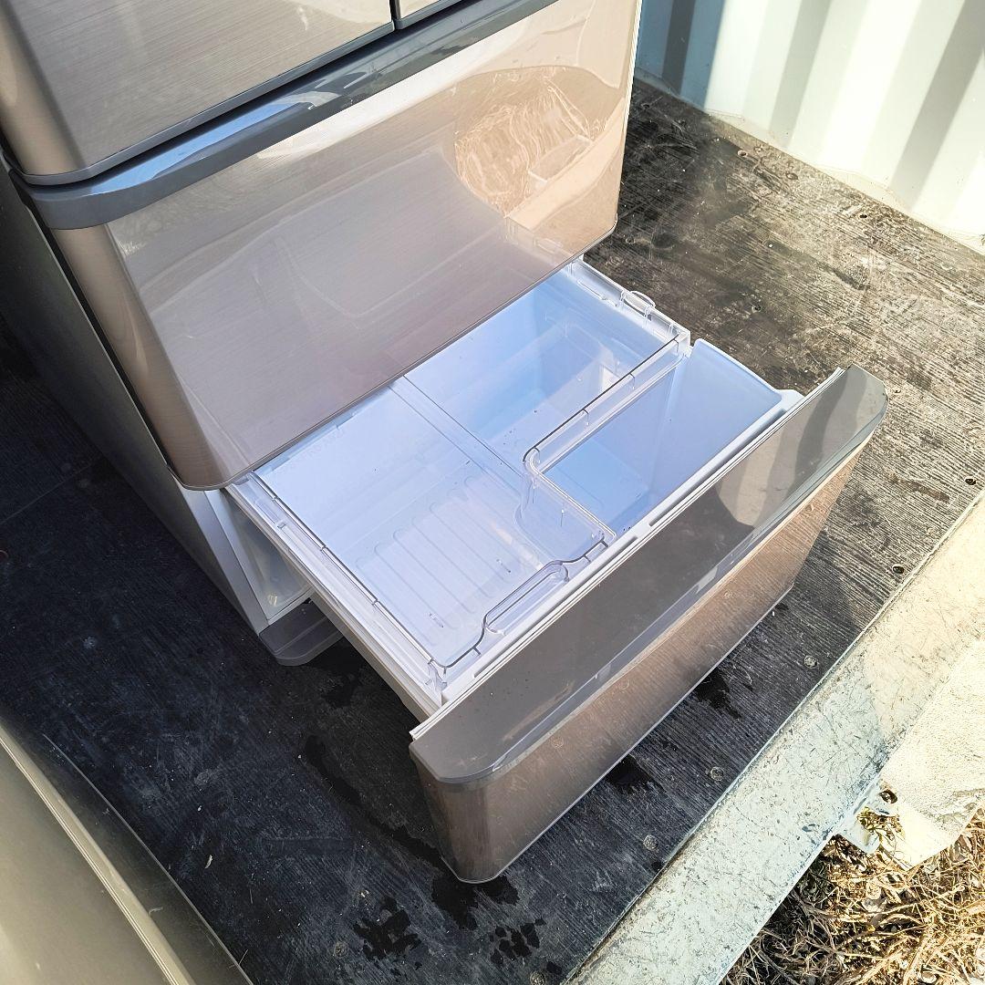 運搬取付無料！ブライトブラウン・どっちもドア・純正SHARP！！完動品・美品！