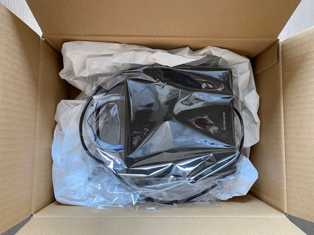 【定価約7万】BUILDING BLOCK ボックスバッグ スエード