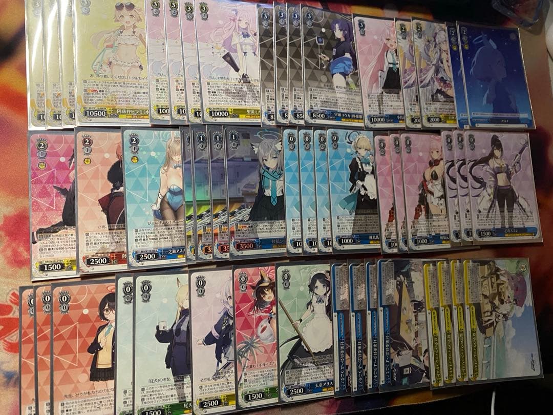 値下げ可能　ヴァイス　WS ブルアカ　デッキ　門枝