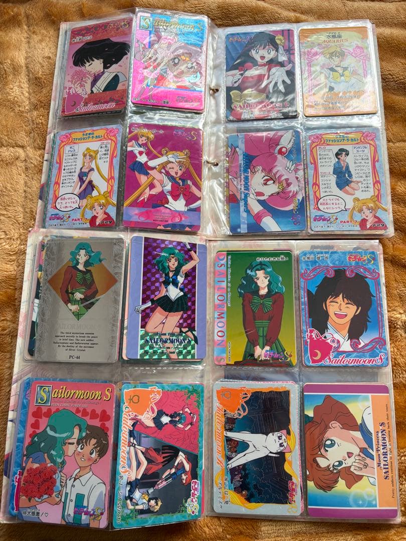 美少女戦士セーラームーンカードセット アマダ バンダイまとめ売り