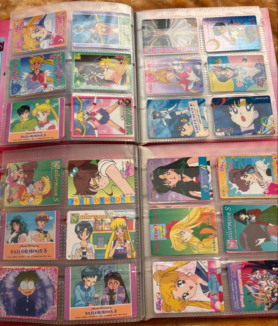 美少女戦士セーラームーンカードセット アマダ バンダイまとめ売り