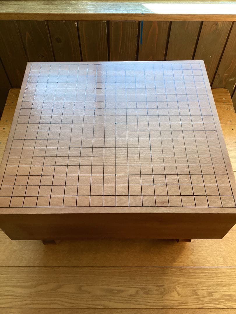 木製囲碁セット(碁石、木製ケース付き)