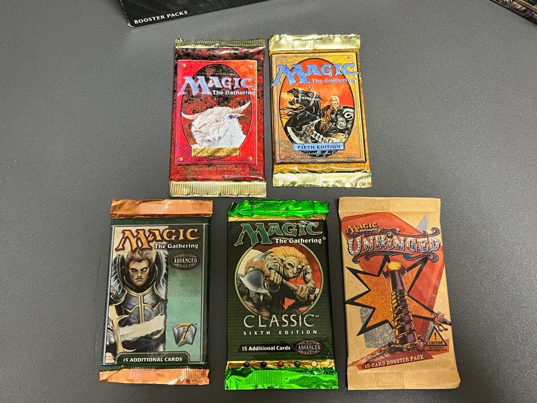 MtG未開封旧枠ブースターまとめ売り