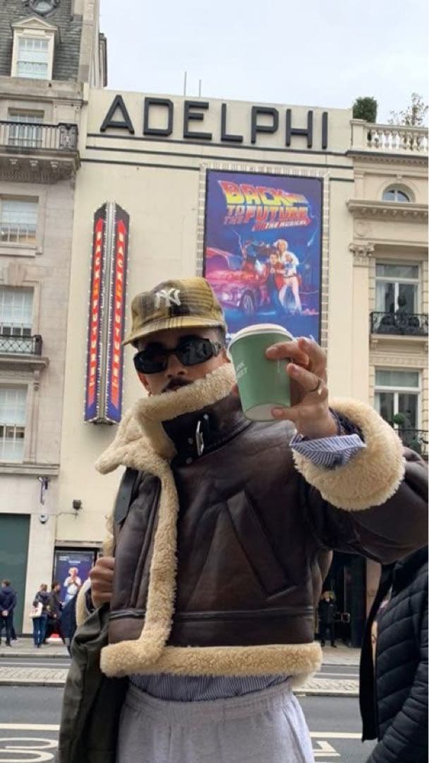 【超希少レア】名作 ムートンレザー B-3 ジャケット