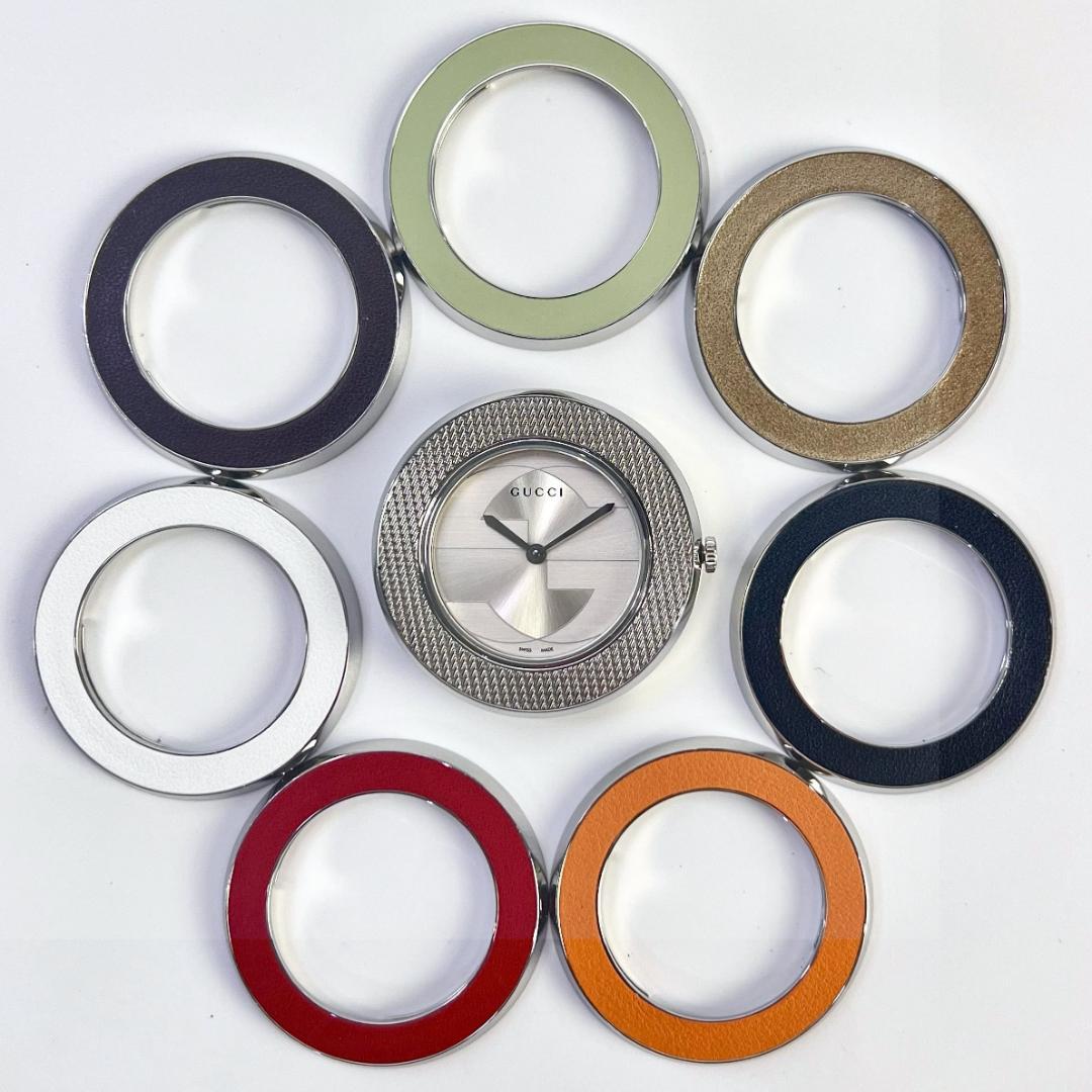 GUCCI グッチ Uプレイ チェンジベゼル ベルト 7点セット 腕時計