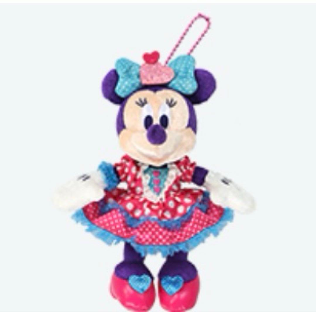 ぬいぐるみバッジ ミニー ファンダーランド パルパルーザ　ディズニーランド