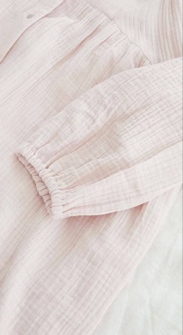 【新品・未使用】gelato pique マタニティガーゼワンピース（ミント）