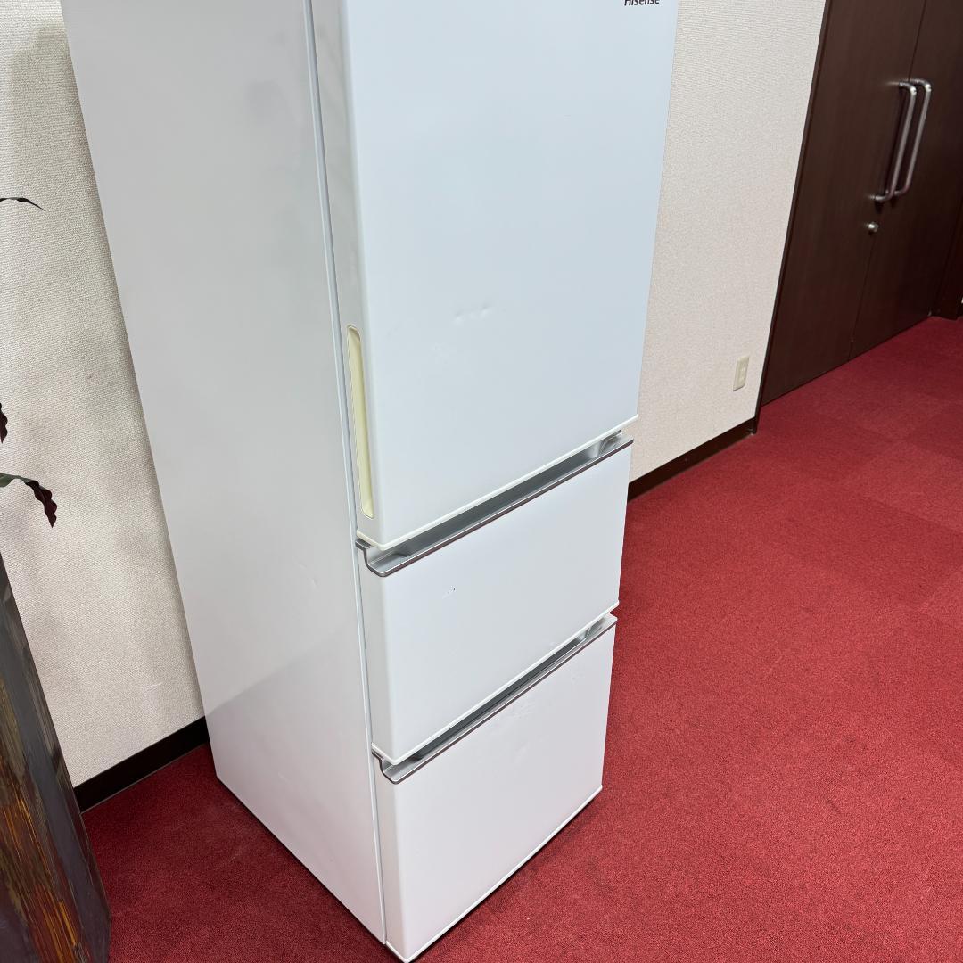 東京23区送料無料　美品ハイセンス2019年製3ドア冷蔵庫282L洗浄/除菌済み