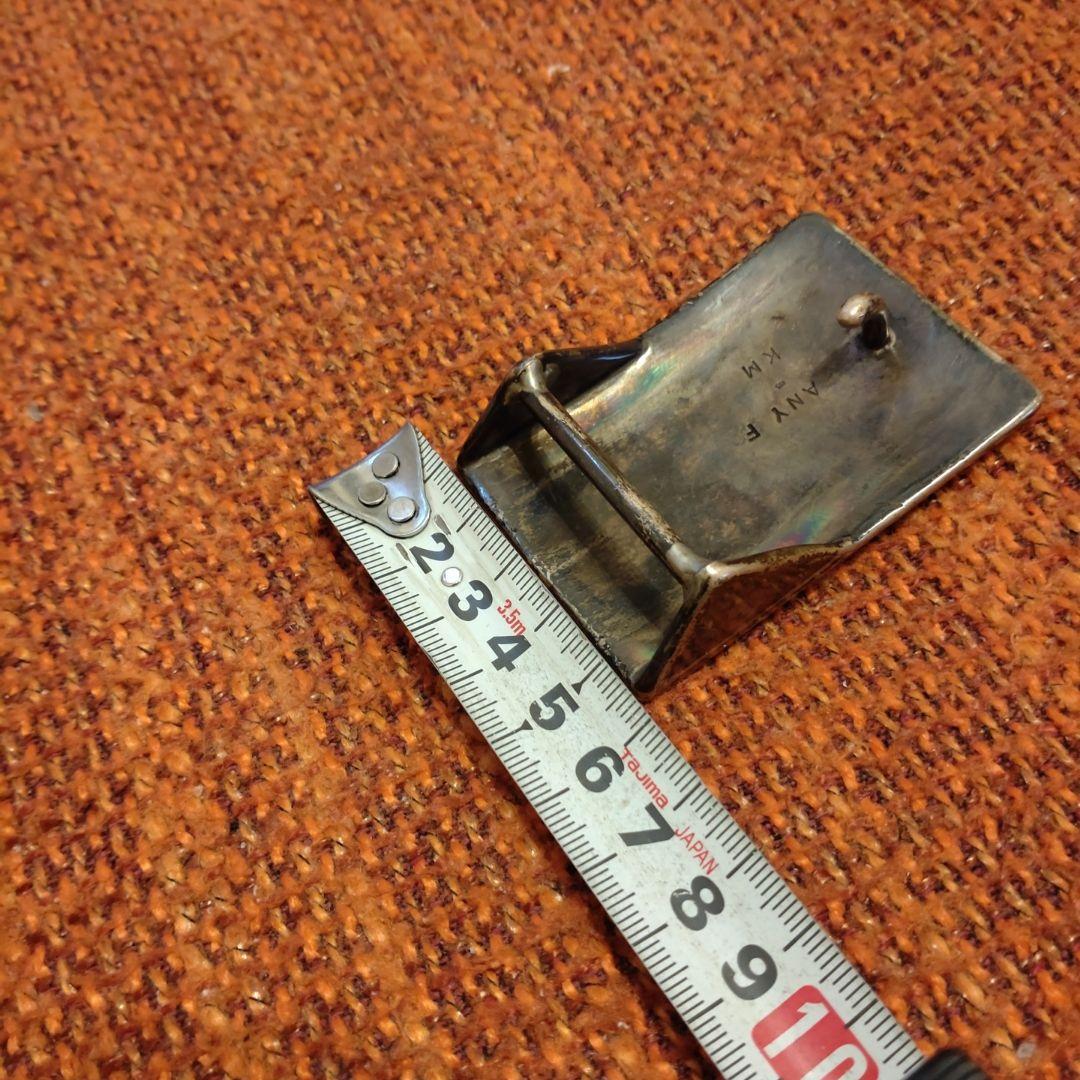 シルバーインデアンバックル、925