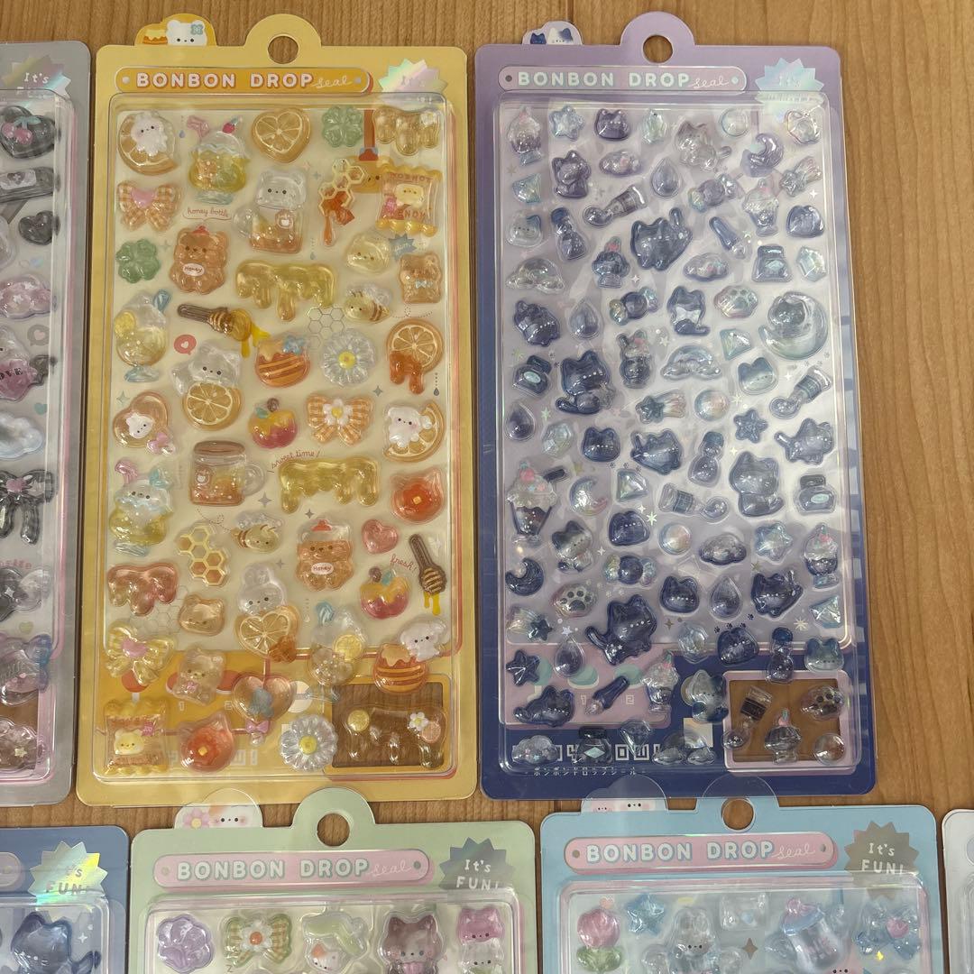ボンボンドロップシール　15種セット