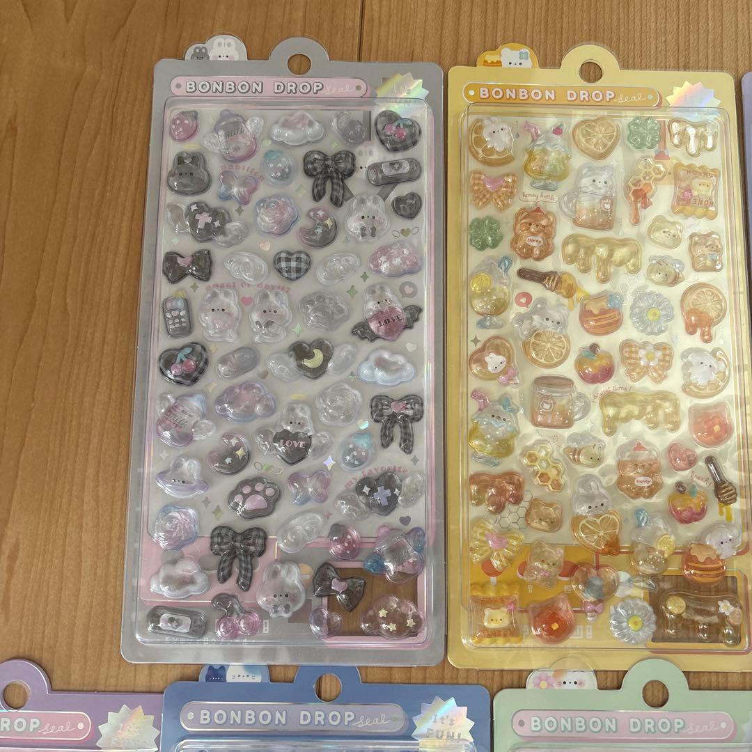 ボンボンドロップシール　15種セット