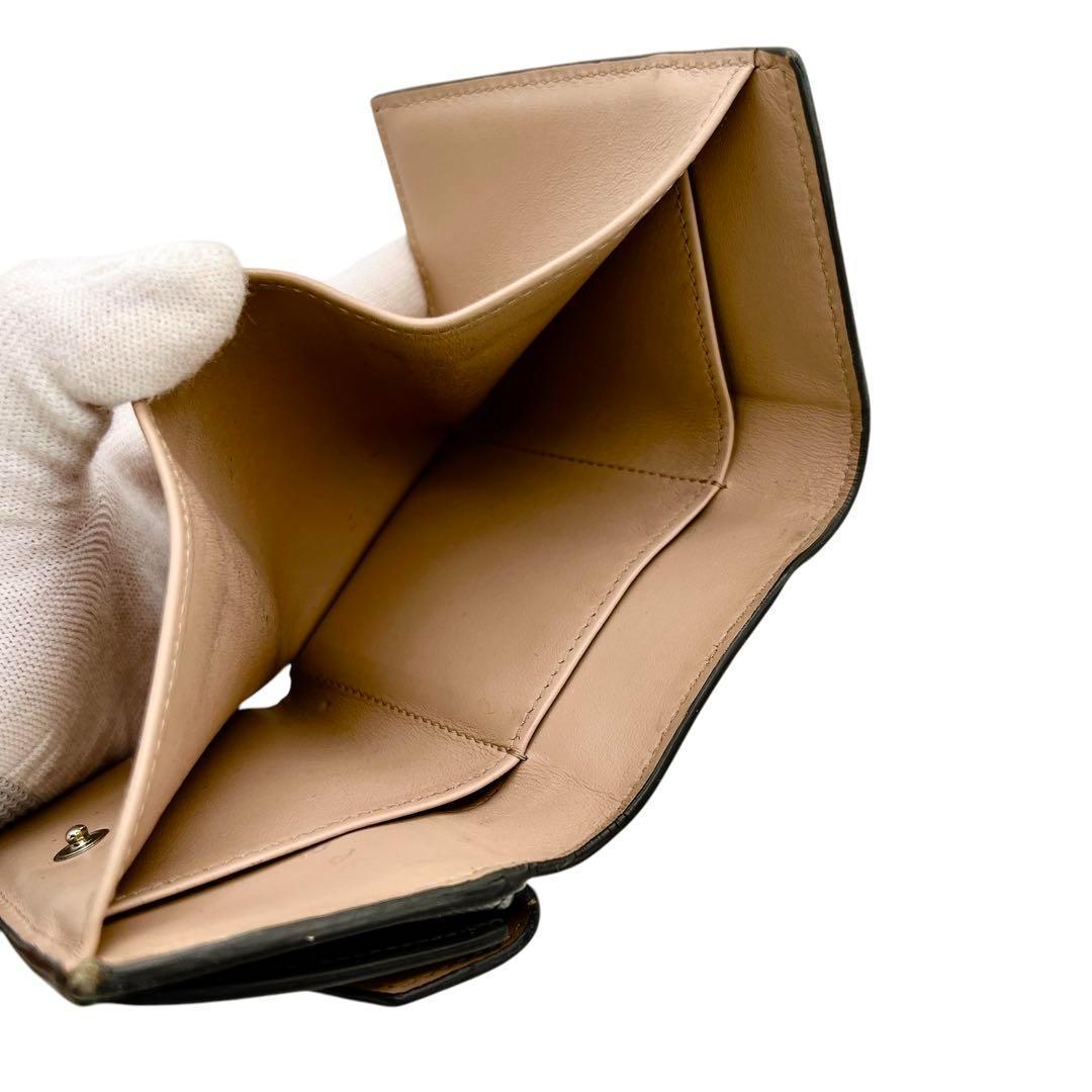 専用　PRADA リボン ミニウォレット サフィアーノ 折り財布 7134