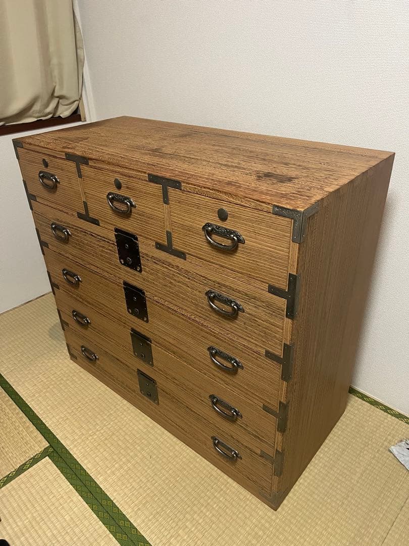 希少！　加茂の高級桐箪笥 幅1000／高さ900／奥行450 ※引き取り限定価格