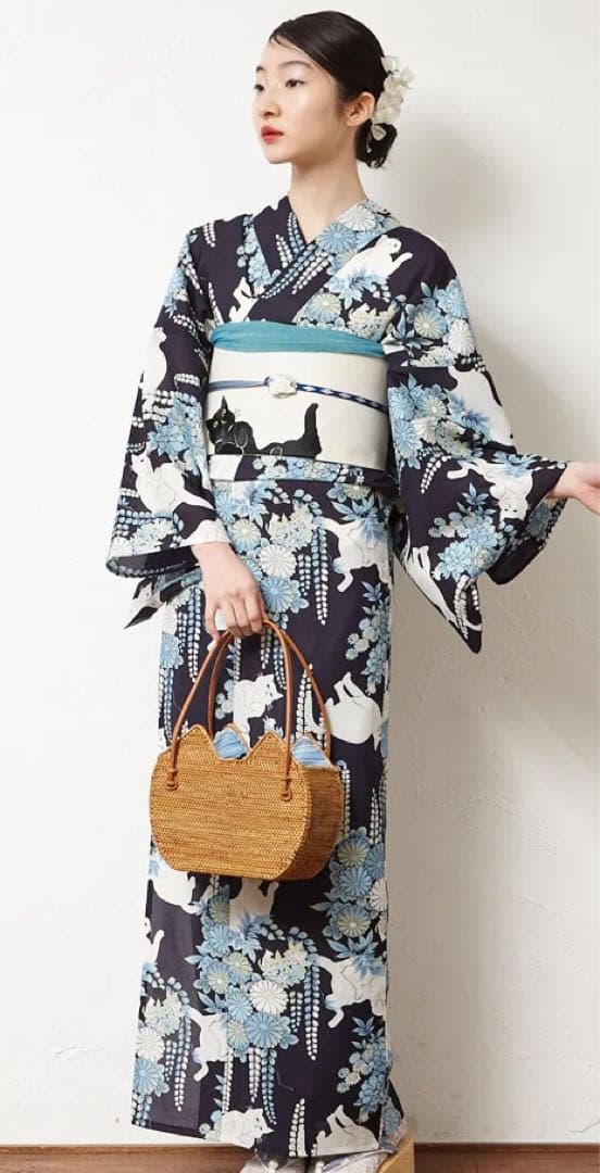 ふりふ　ねこ耳アタバッグ 猫耳デザイン