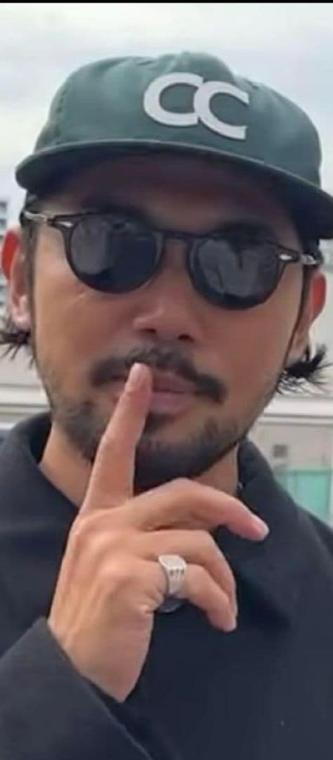 CIRCLE CIRCLE FELT LOGO 6 PANEL CAP　ovy