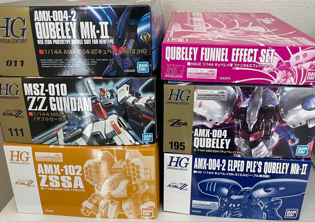 i*o様 ガンプラ6体まとめ売り【機動戦士ガンダムZZ】