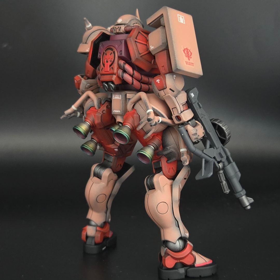 T*a様 HG シャア専用ザク（GQ ）完成品