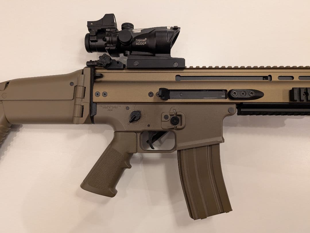 【美品】東京マルイ　次世代電動ガン　SCAR-Lフラットダークアース