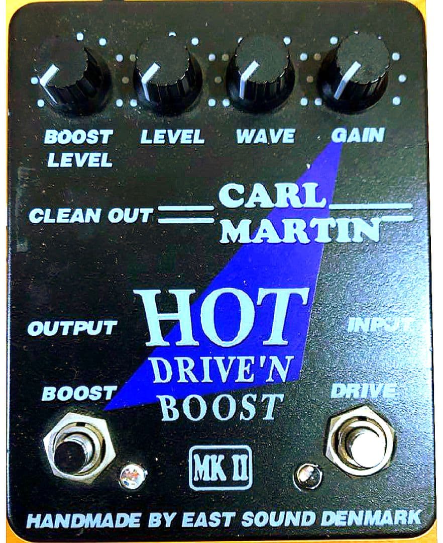 CarlMartin Hot Drive 'n Boost MkIIエフェクター