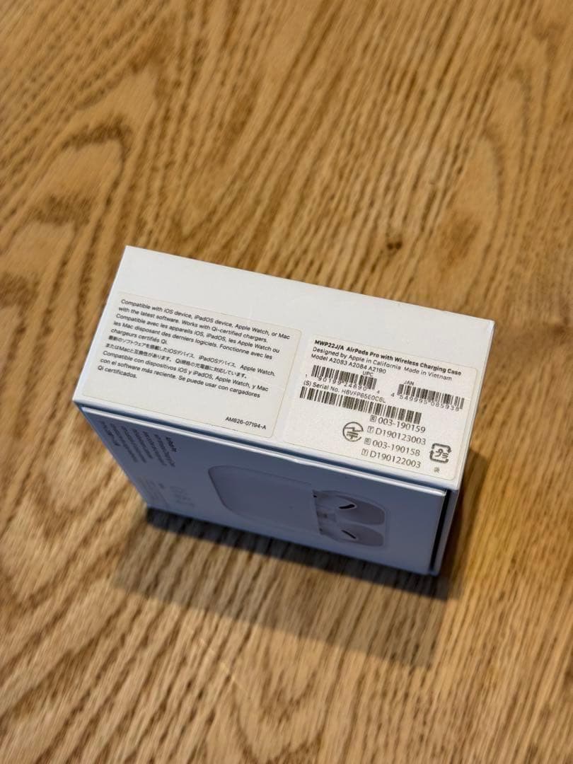 Apple AirPods Pro 第1世代 MWP22J/A 動作○ 付属完備