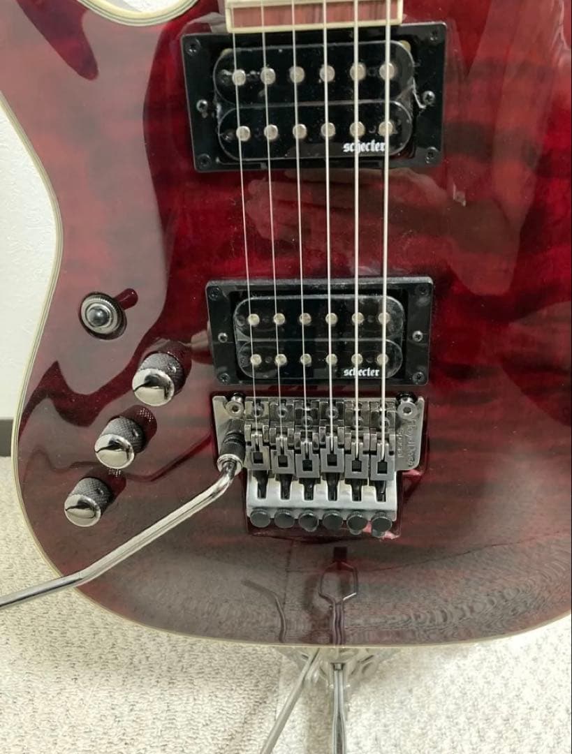レフティー　SCHECTER OMEN EXTREME-6 FR LH BCH