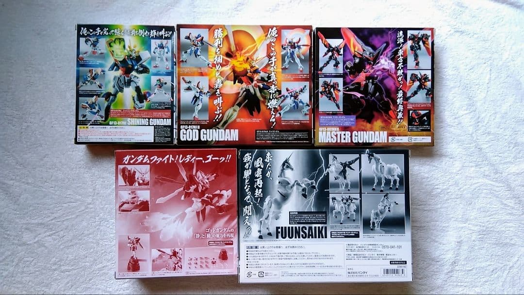 ROBOT魂 Gガンダムセット