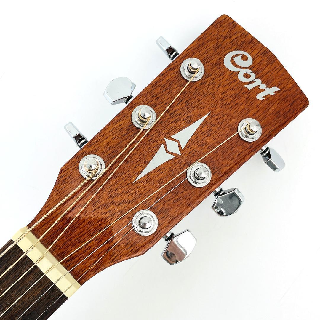 Cort CAG-1F NAT 単板風サウンド 小ぶりボディ 弦高低め【整備品】