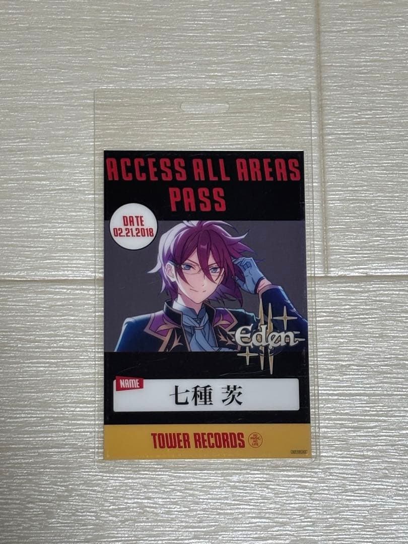 七種茨　タワレコ　バクステパス　あんスタ　Eden