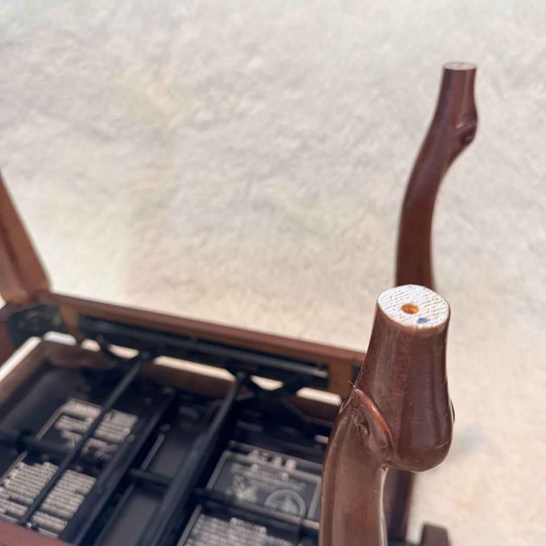 猫脚　ピアノ椅子　昇降可能