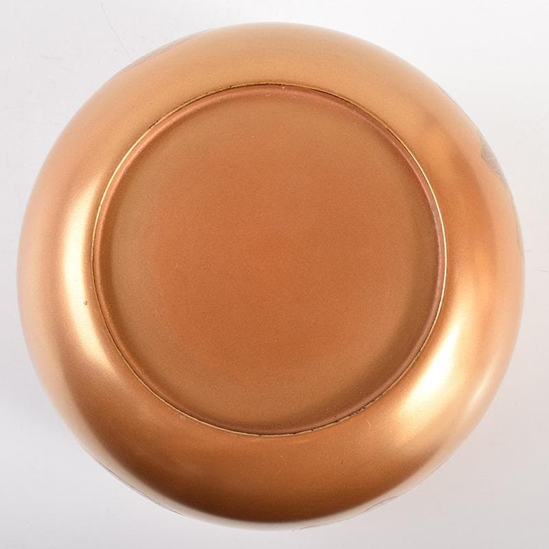 茶道加賀蒔絵師　野村大仙作　金地高台寺蒔絵　平棗　仕覆付　共箱　D　R4985