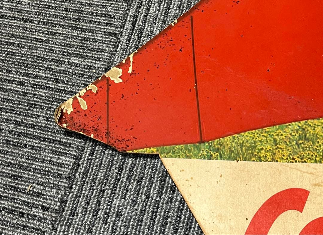 コカコーラ 吊り下げ ペナント看板　昭和レトロ