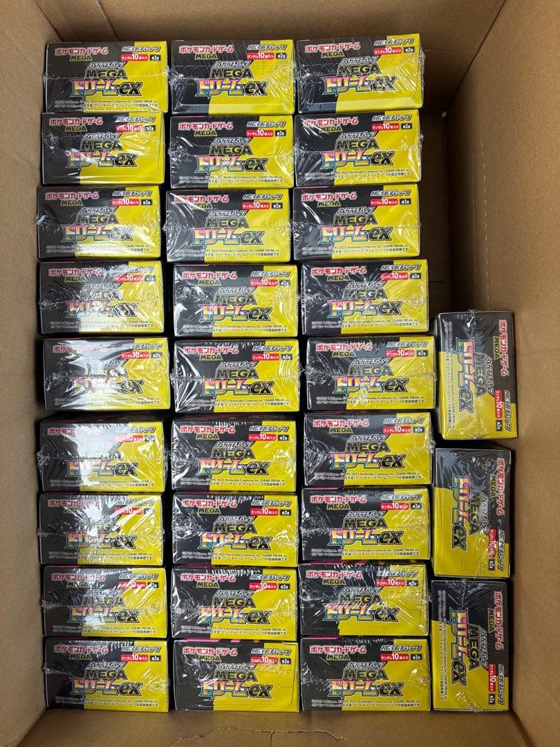 メガドリームex シュリンク付きBOX 30箱