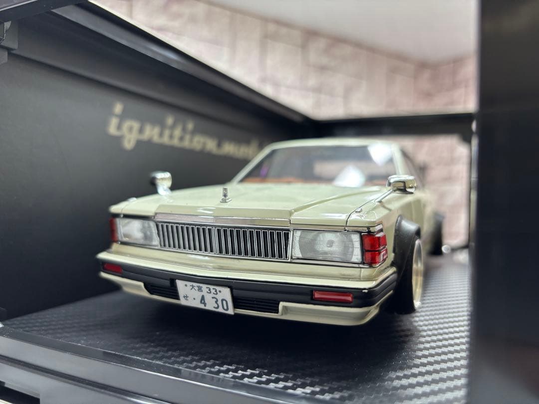 1/18ミニカー IG 430セド　深リムスーパーワイドフェンダーカスタム