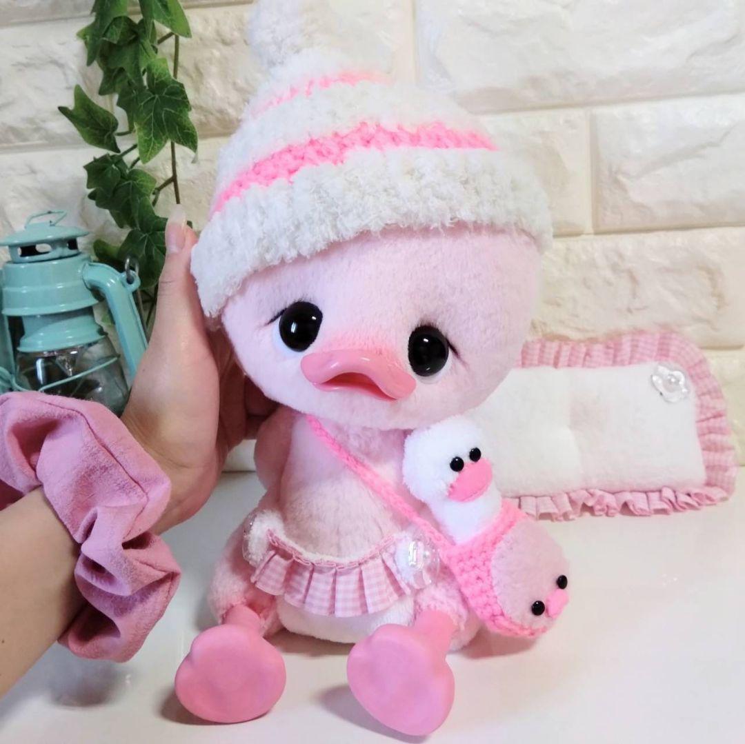 ぬいぐるみ✽アートドール✽手足可動ぴっぴちゃん✽超特大サイズ