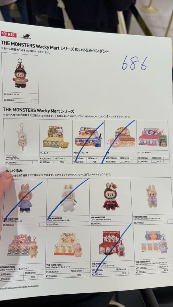 THE MONSTERS Exciting Macaron ぬいぐるみシリーズ