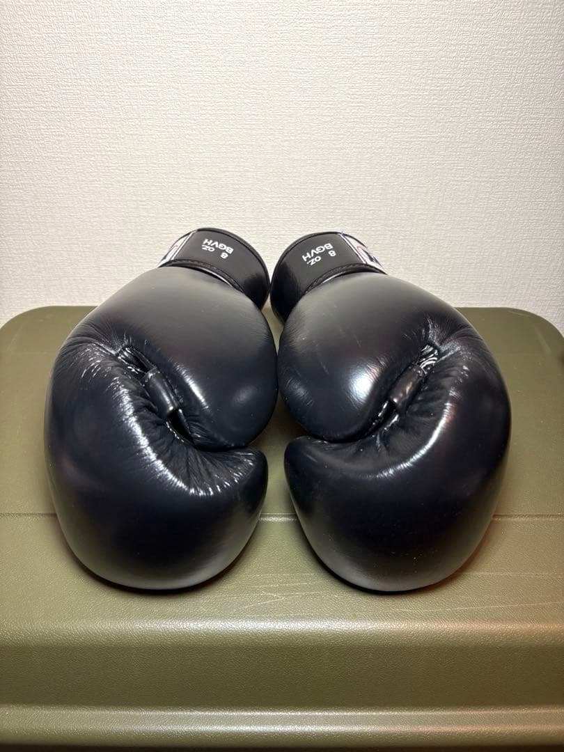 WINDY ボクシンググローブ 8 oz ブラック