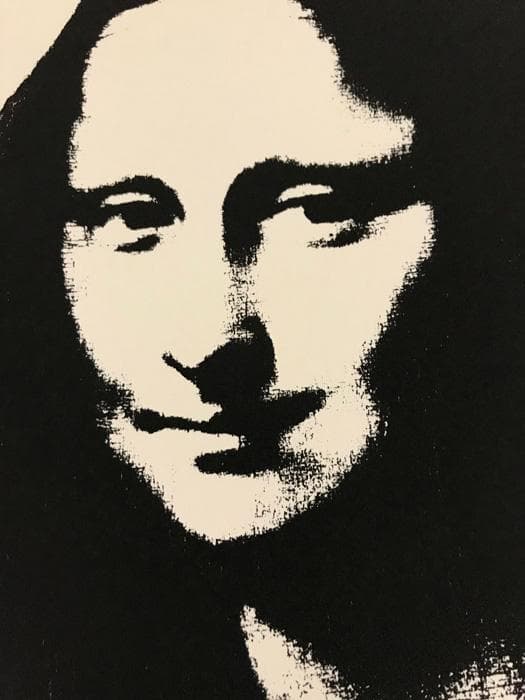 額装済/Sunday B Morning モナリザ 限定2500/ウォーホル