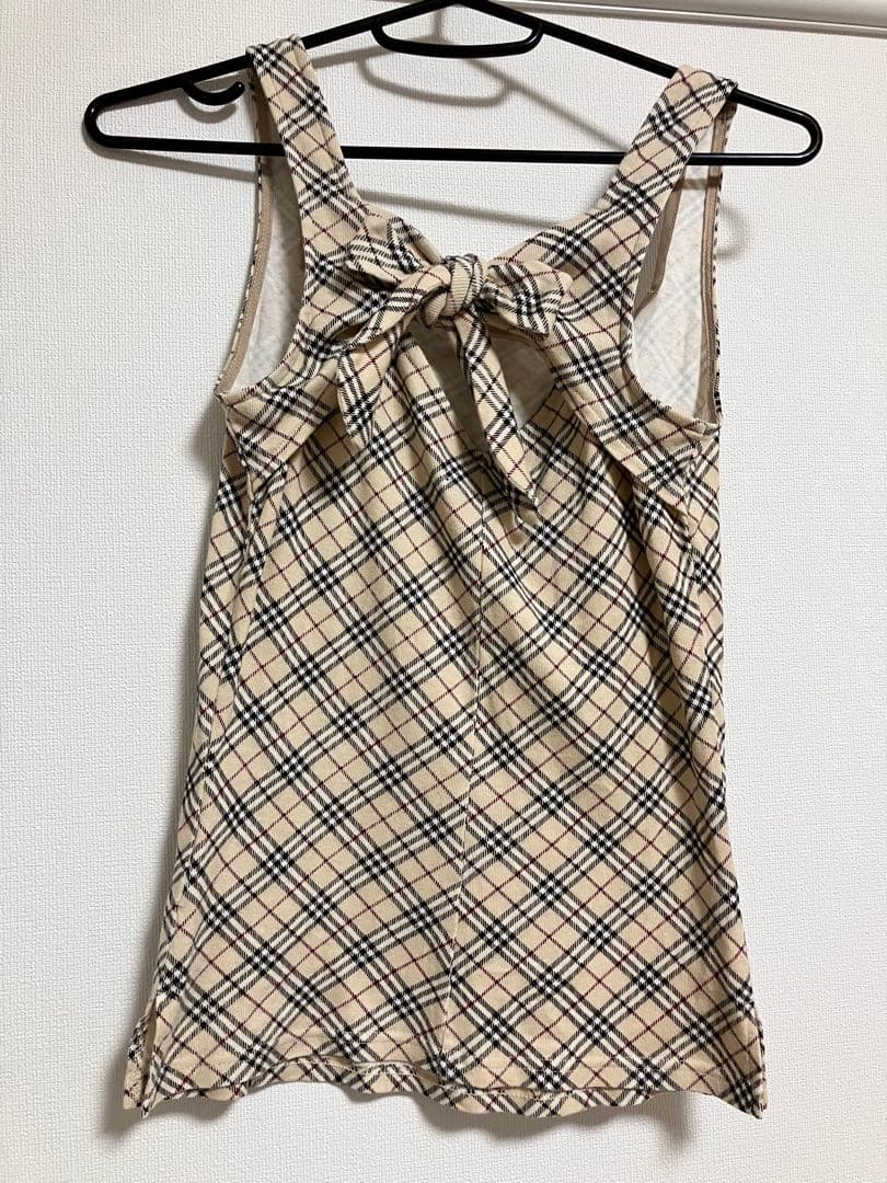 バーバリーブルーレーベル　　　タンクトップ　サイズ38