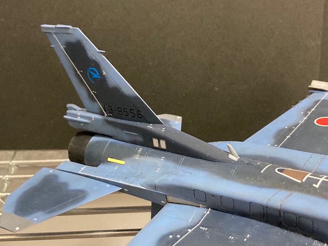 ハセガワ　1/48 航空自衛隊　F2A改 完成品　ジャンク