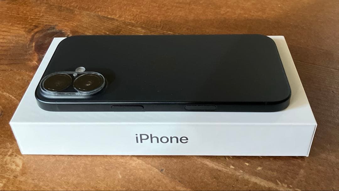 iPhone16 128gb ブラック Apple購入残債なし