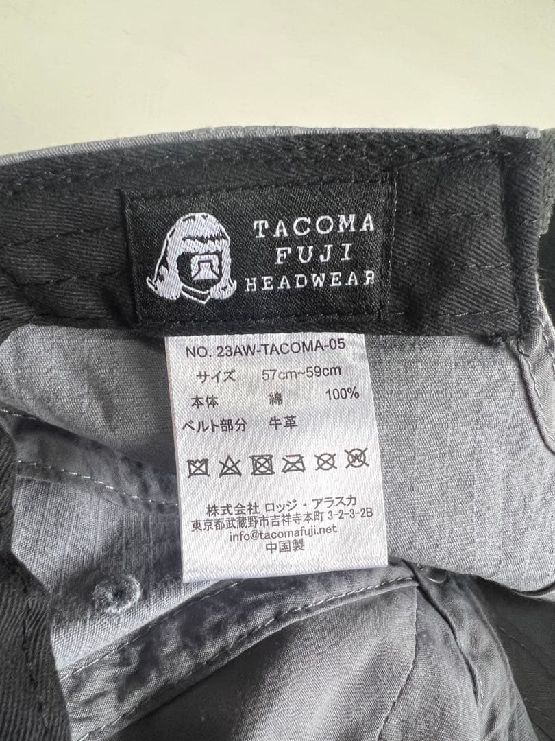 TACOMA FUJI ZEN HIKER RECORDS キャップ cap
