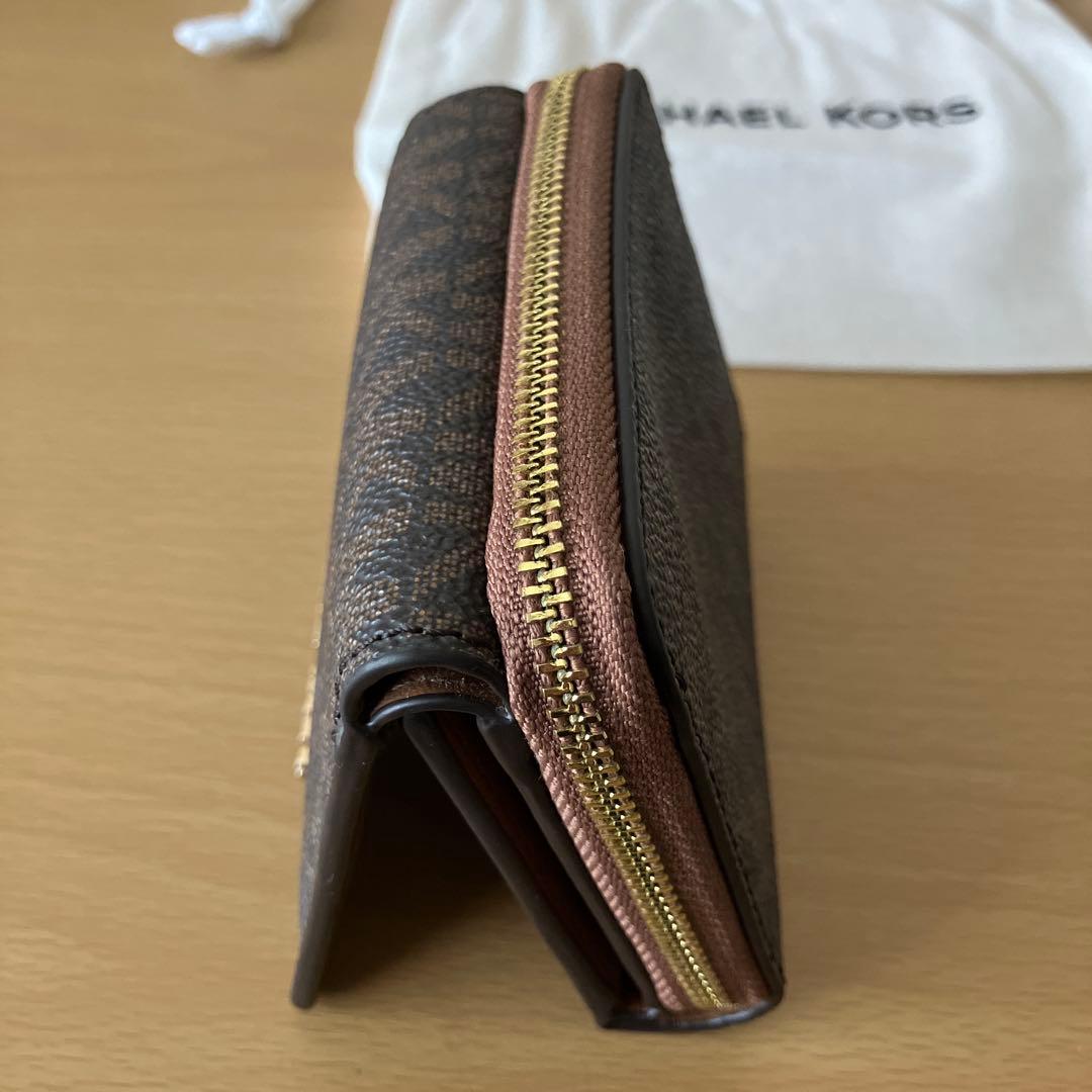 MICHAEL KORS　マイケルコース　三つ折り財布　ミニ　付属品付き
